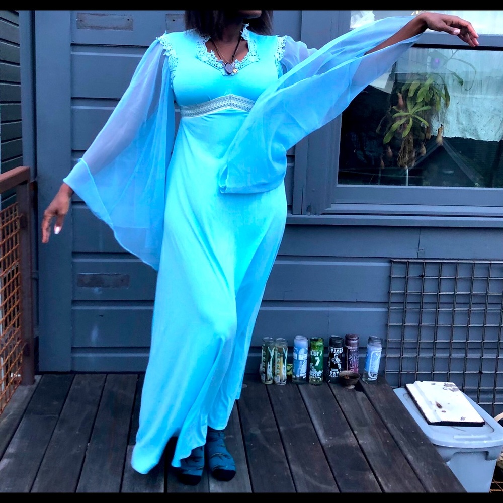 vintage maxi dress